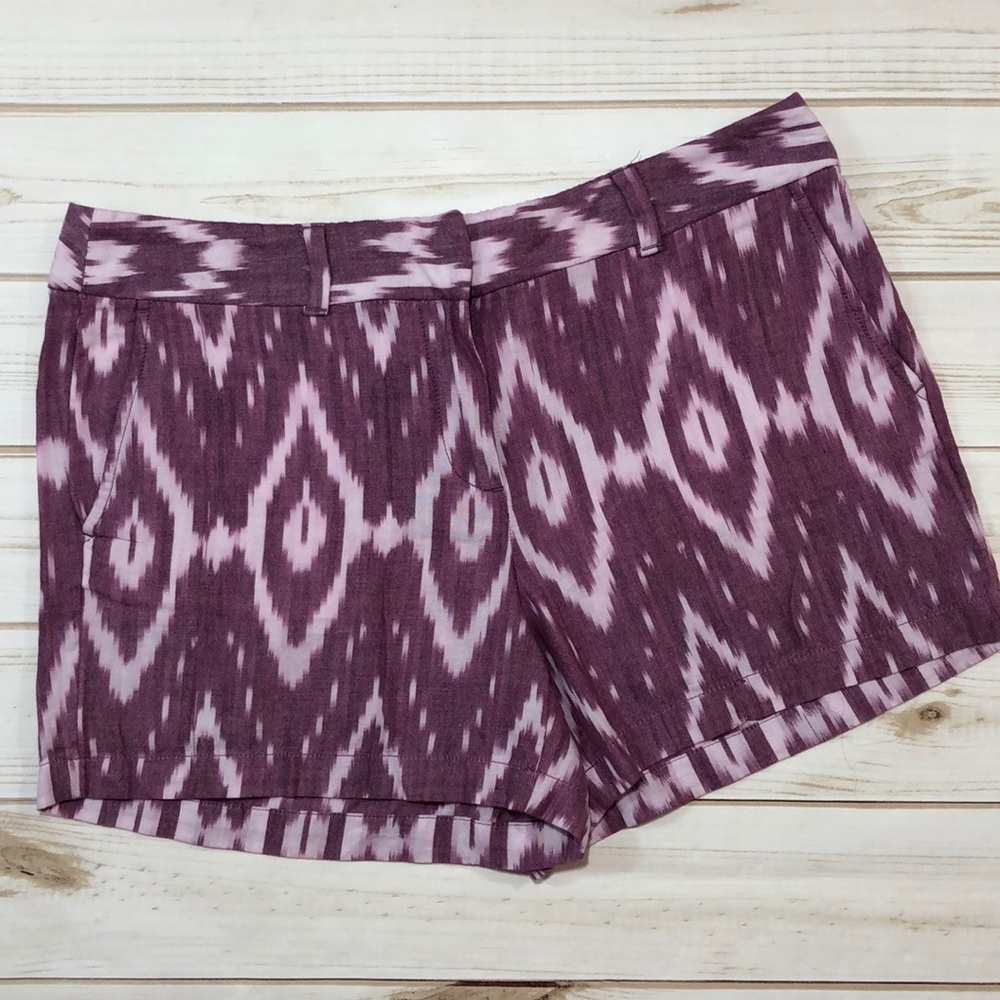 NWT LOFT ikat shorts